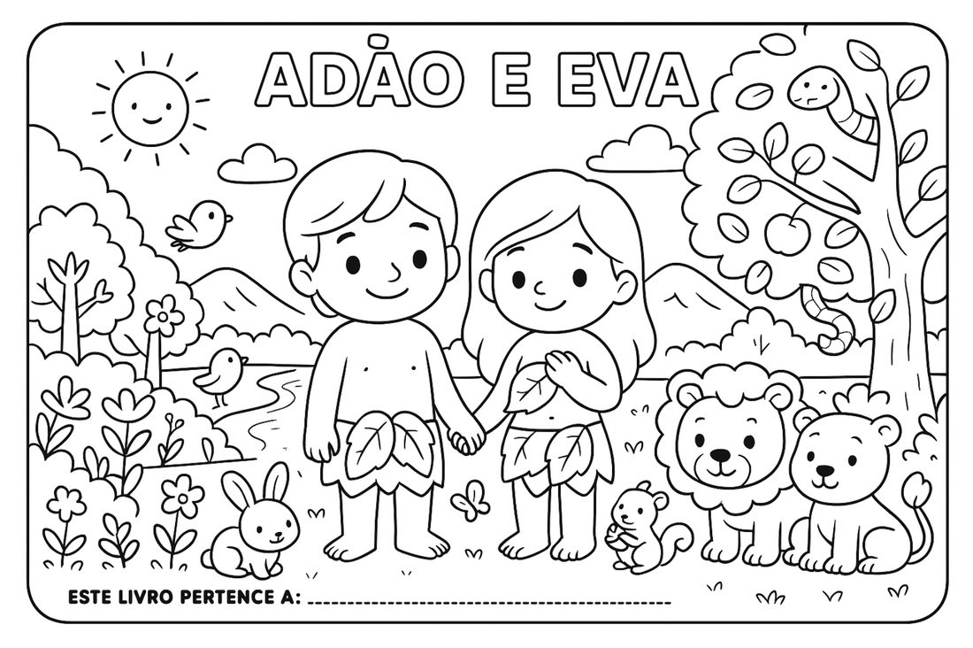 Desenho de colorir Personagens Bíblicos